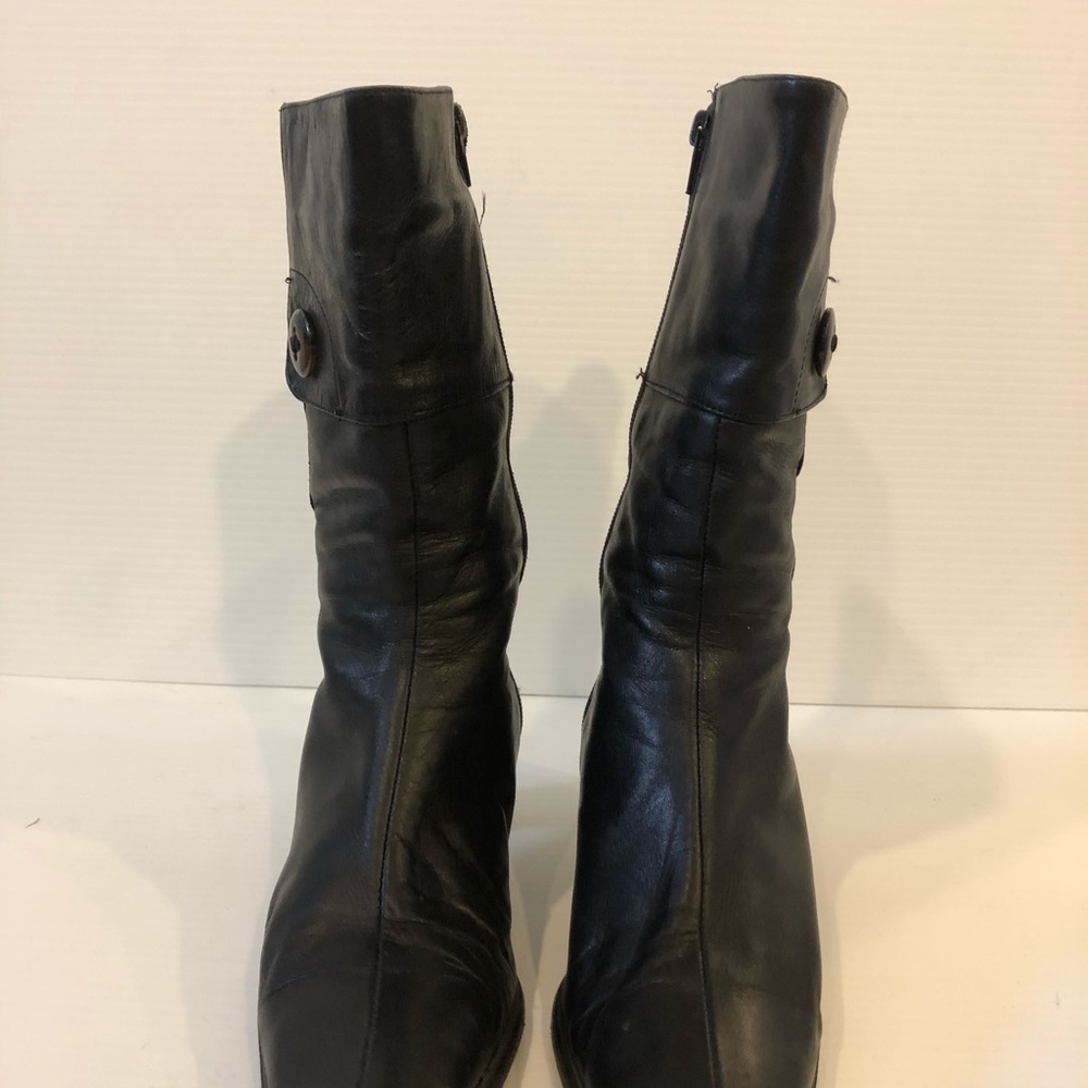 Italian leather boots